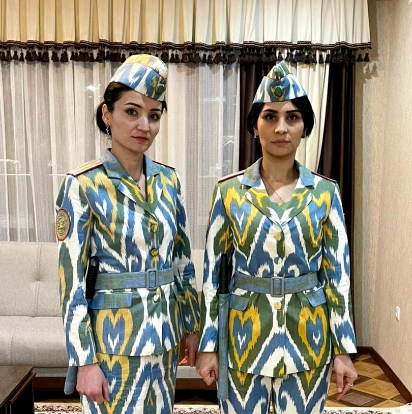 МВД Таджикистана показало новую форму для женщин-милиционеров