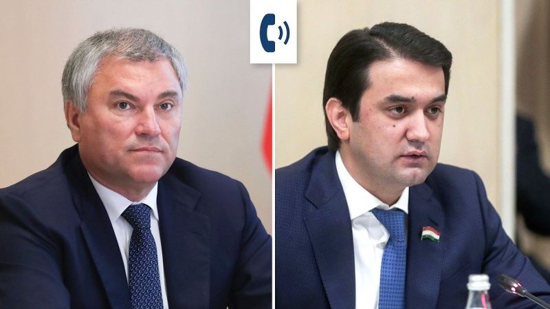 Вячеслав Володин и Рустами Эмомали обсудили возможность проведения Парламентской Ассамблеи ОДКБ в Душанбе