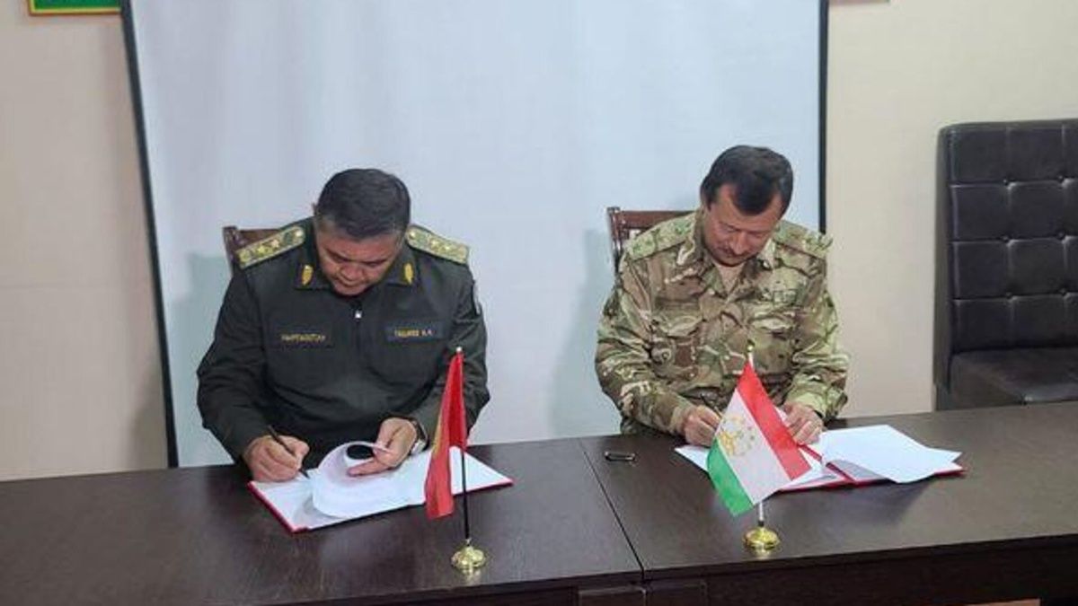  Таджикистан и Кыргызстан подписали мирный протокол