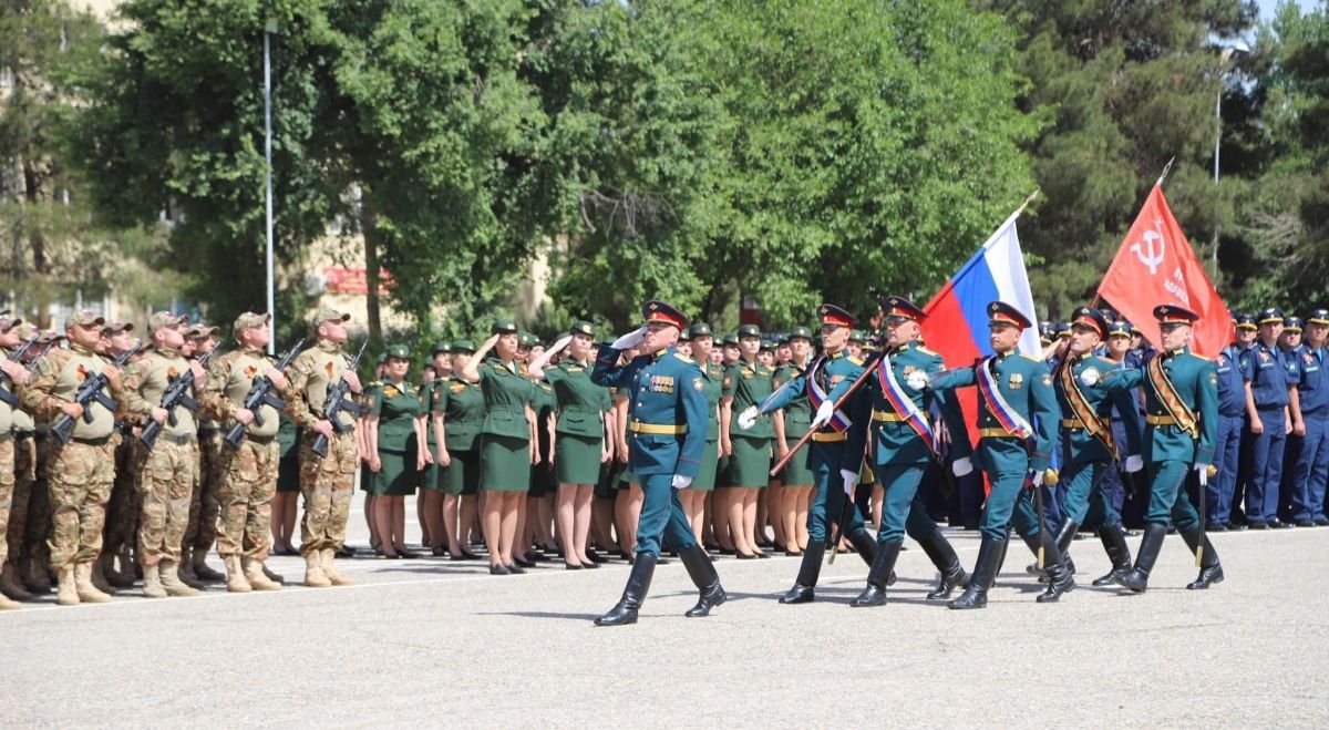 День Победы отметили на территории 201-й российской военной базы в Таджикистане