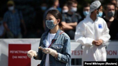 В Казахстане отмечен рекордный уровень заболеваемости коронавирусом