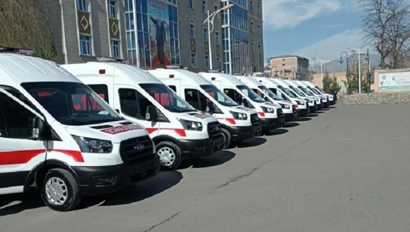 Россия оказала помощь Таджикистану в виде 10 машин скорой помощи
