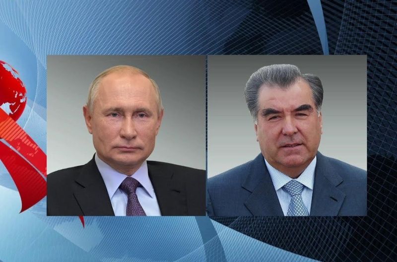 Путин и Рахмон обсудили ситуацию на таджикско-кыргызской границе