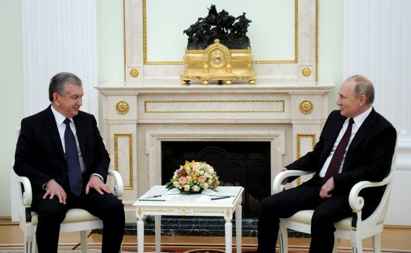 Путин и Мирзиёев встретились в Москве