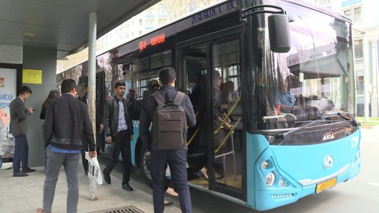 В Душанбе автобус №55 заменит привычные маршрутки