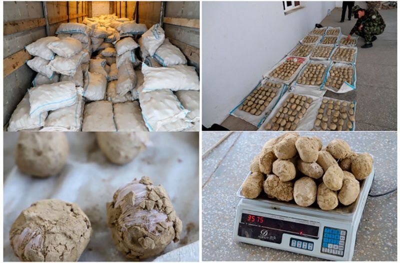 В Узбекистане задержан грузовик с афганскими наркотиками