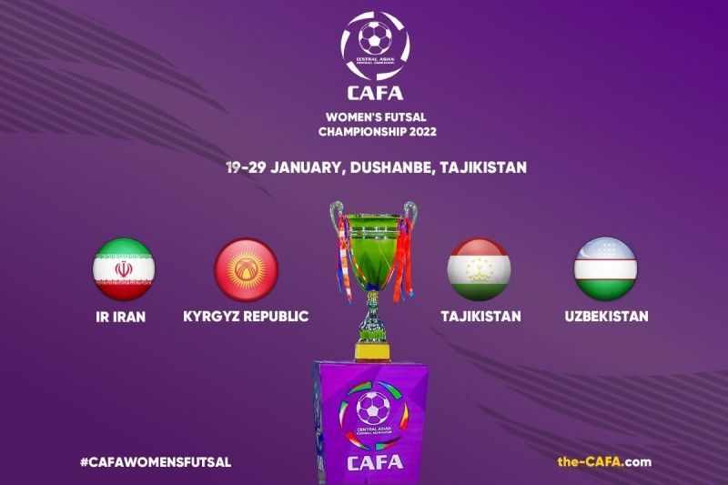 Дар Душанбе Қаҳрамонии CAFA-2022 оид ба футзал миёни бонувон баргузор мешавад