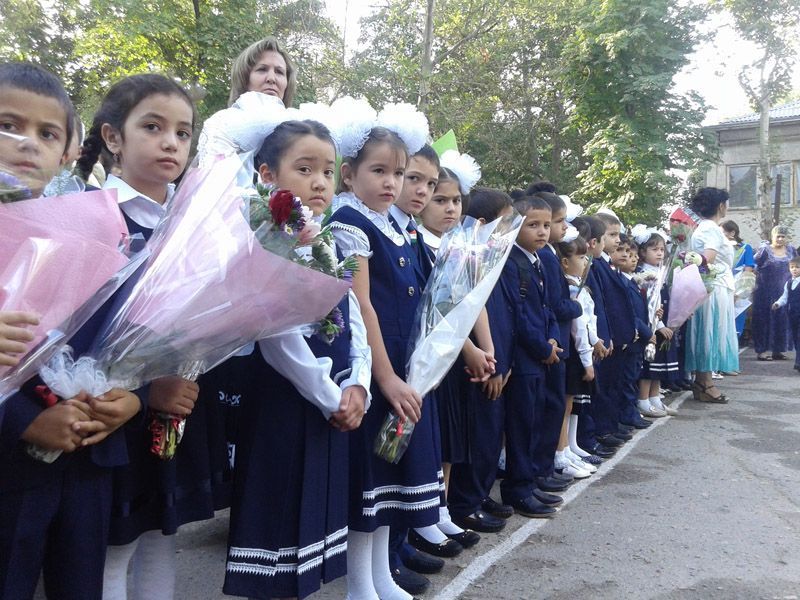1 сентября в школы Таджикистана пойдут 200 тыс. детей