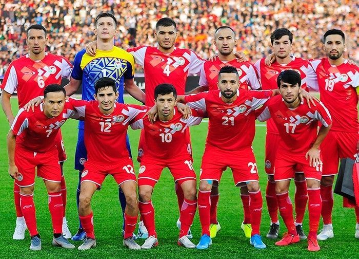 Сборная Таджикистана поднялась на 4 позиции в рейтинге ФИФА