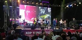 Хор Турецкого покорил сердца душанбинцев Песнями Победы
