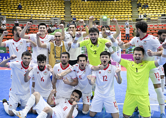 Сборная Таджикистана по футзалу  впервые в истории вышла в полуфинал Кубка Азии – 2024