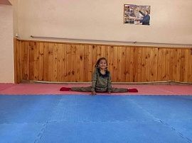 Гимнастика с ограничениями. 6-летняя Мехрона мечтает стать спортсменкой мирового уровня  