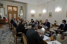 Вазирони хориҷии Тоҷикистону Эрон ҳамкории ду кишвар ва вазъи Афғонистонро баррасӣ карданд