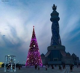 В канун нового года на площади «Истиклол» пройдет праздничная шоу-программа 