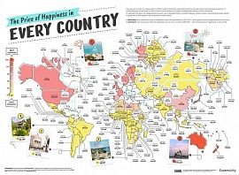 Ученые подсчитали сколько денег нужно для счастья в Таджикистане и других странах
