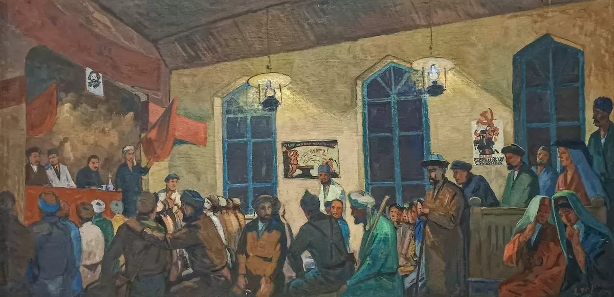 Виртуальный музей России разместил 13 картин известных художников Таджикистана 