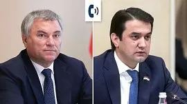 Вячеслав Володин и Рустами Эмомали обсудили возможность проведения Парламентской Ассамблеи ОДКБ в Душанбе