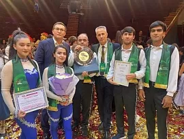 Артисты таджикского цирка привезли бронзовую медаль с международного фестиваля «ALMATY CIRCUS FESTIVAL»