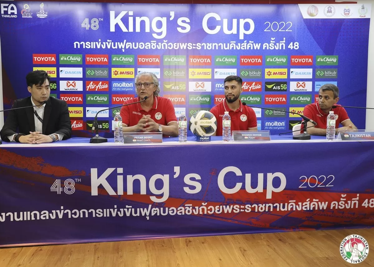 Футболбозони Тоҷикистону Малайзия ба финали «King’s Cup 2022» баромаданд Футболбозони Тоҷикистону Малайзия ба финали «King’s Cup 2022» баромаданд