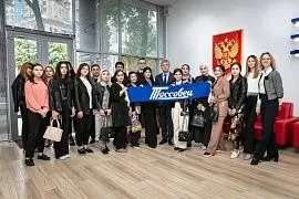 Замдиректора ТАСС встретился с молодыми журналистами из Таджикистана  