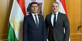 Министр экономики Таджикистана встретился с торговым представителем России