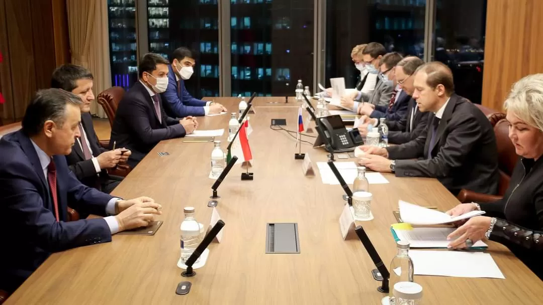 Состоялась встреча министров промышленности Таджикистана и России