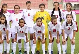 Женская сборная Таджикистана (U-15) по футболу заняла третье место на чемпионате CAFA-2022