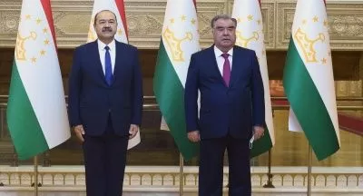 Встреча Президента Республики Таджикистан Эмомали Рахмона с Премьер-министром Республики Узбекистан Абдуллой Ариповым