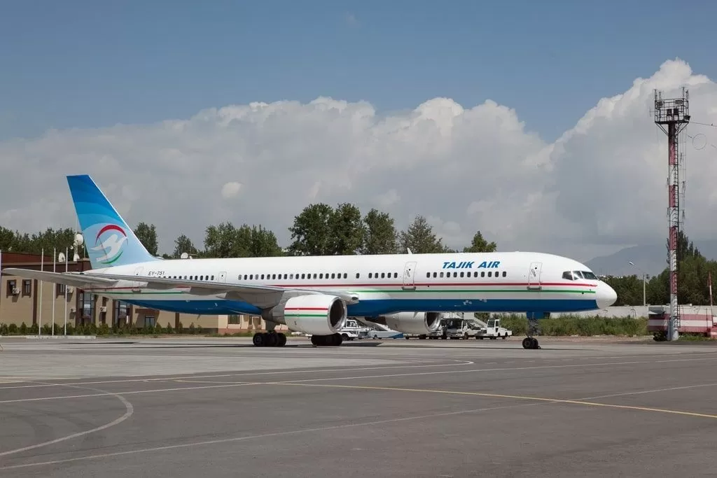 У Tajik Air нет исправных самолетов для совершения авиарейсов  