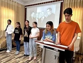 В Русском доме в Душанбе прошел литературный вечер к 100-летию Расула Гамзатова
