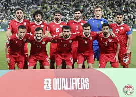 Сборная Таджикистана сыграет со сборной Иордании на отборочном турнире Чемпионата мира-2026