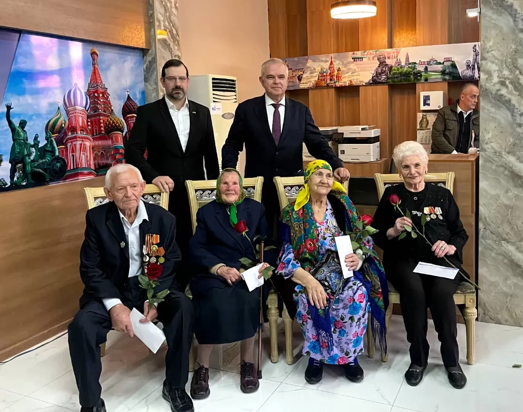 Посол России в Таджикистане встретился с ветеранами Великой Отечественной войны и тружениками тыла 
