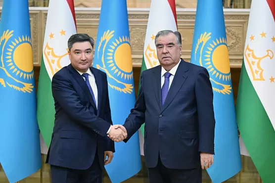 Эмомали Рахмон: «Стратегическое партнёрство Таджикистана и Казахстана динамично развивается во всех сферах, и мы заинтересованы в дальнейшем укреплении основ сотрудничества двух стран»  
