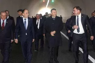 Премьер-министр Таджикистан открыл первый автомобильный туннель «Куляб — Калаи-Хумб»