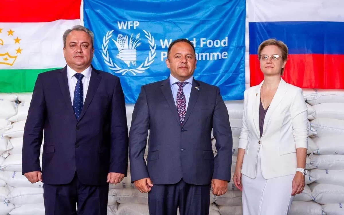 Таджикистан получил от России и ООН очередную партию продовольственной помощи