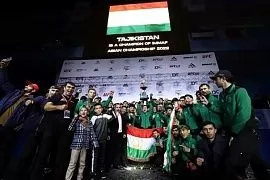 Сборная Таджикистана по смешанным боевым искусствам заняла первое место на Чемпионате Азии - 2022