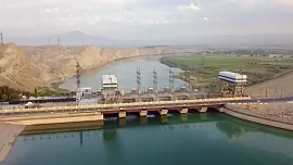Кайраккумская ГЭС в Таджикистане увеличила выработку электроэнергии 