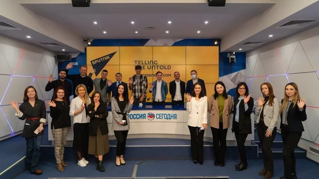 Журналисты из Таджикистана приняли участие в российской программе SputnikPro СНГ «Новое поколение» 