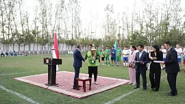 Турнир по мини-футболу среди дипломатов из разных стран прошел в Душанбе: кто победил?
