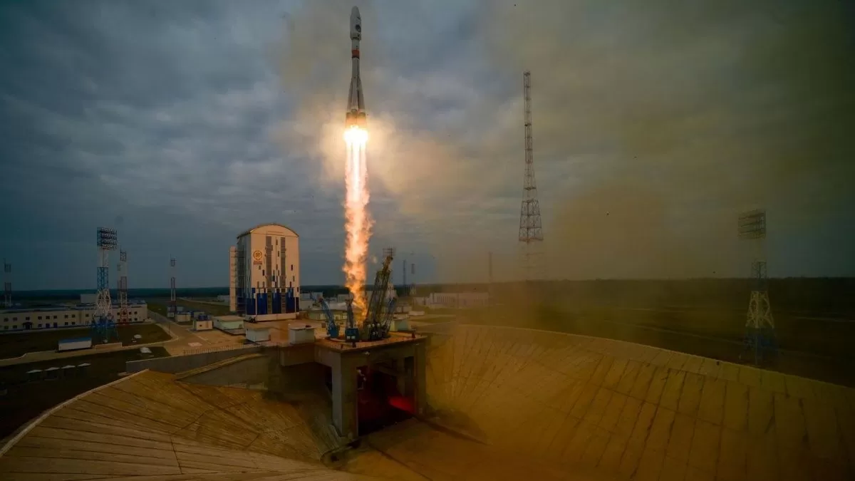 Российская посадочная станция «Луна-25» успешно стартовала Российская посадочная станция «Луна-25» успешно стартовала