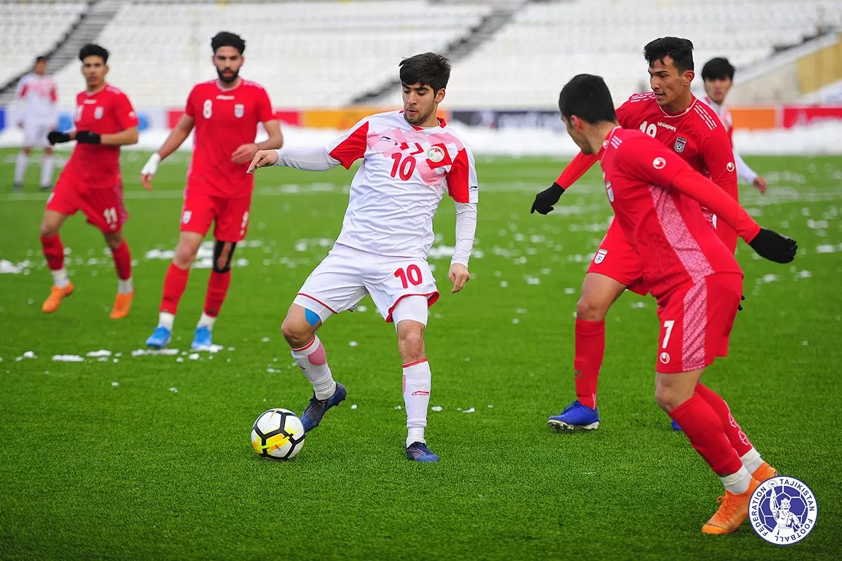Молодежная сборная Таджикистана сыграла вничью во втором товарищеском матче с Ираном