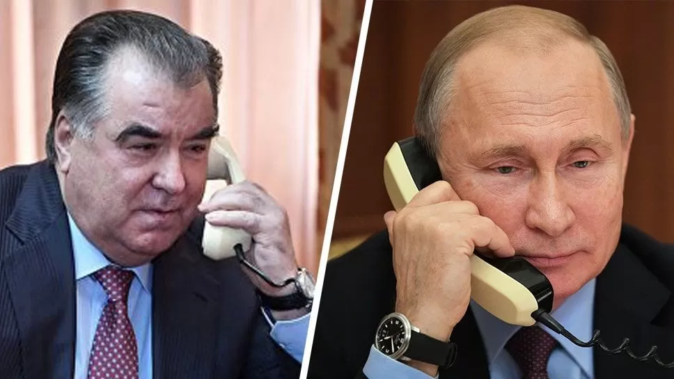 Сӯҳбати Раҳмону Путин ва изҳори омодагии Русия барои расонидани кӯмакҳои лозим ба Тоҷикистон Сӯҳбати Раҳмону Путин ва изҳори омодагии Русия барои расонидани кӯмакҳои лозим ба Тоҷикистон
