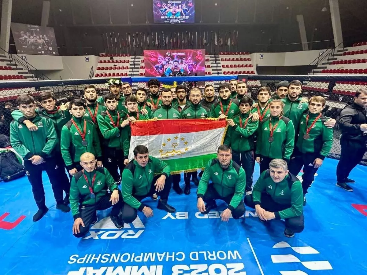 Таджикистан занял первое место в медальном зачете на Чемпионате мира по ММА в Албании Таджикистан занял первое место в медальном зачете на Чемпионате мира по ММА в Албании