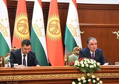 Обнародованы итоги переговоров президентов Таджикистана и Кыргызстана