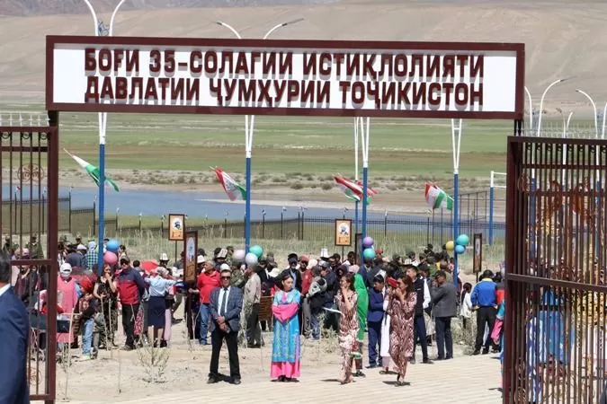 Парк 35-летия Независимости Таджикистана открыли в Мургабе Парк 35-летия Независимости Таджикистана открыли в Мургабе