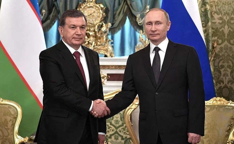 Путин поздравил Мирзиеева с переизбранием Путин поздравил Мирзиеева с переизбранием