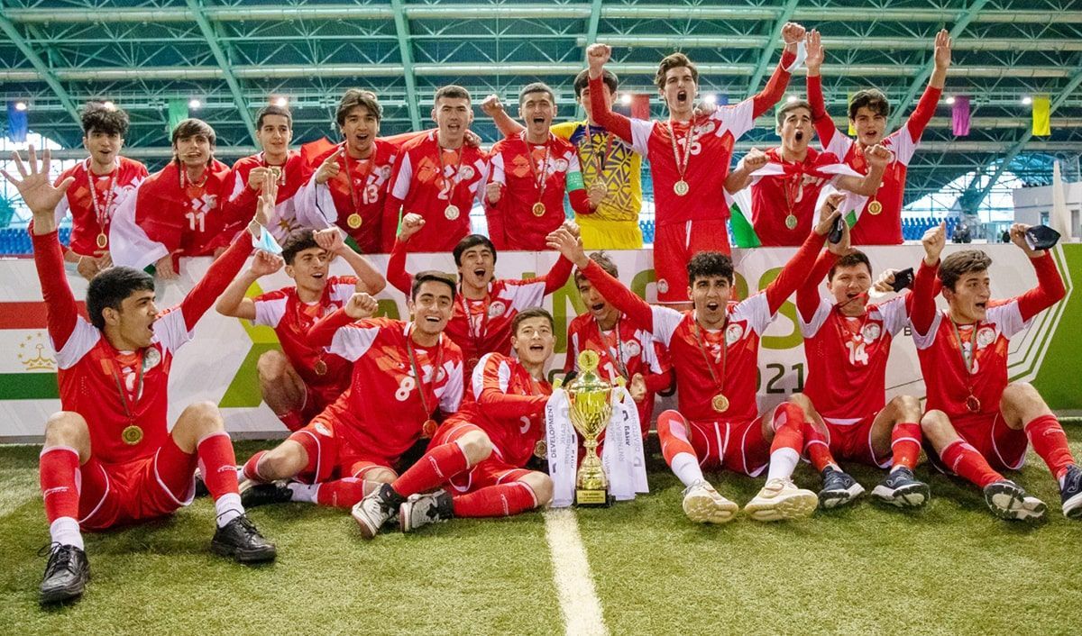 Юношеская сборная Таджикистана по футболу выиграла «Кубок развития-2021» в Минске 