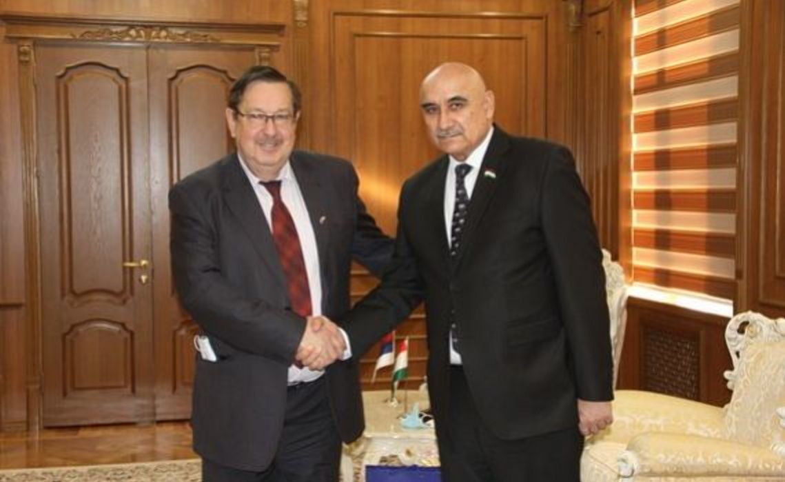 Спикер парламента Таджикистана провел встречу с Послом России