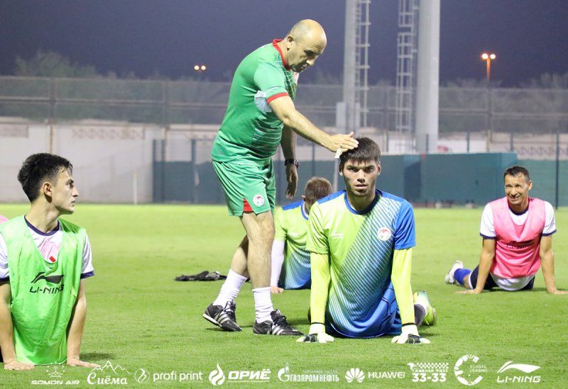 Позади второй день тренировок Национальной сборной Таджикистана в Дубае 