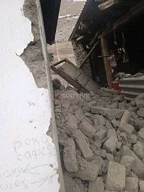 Ночные землетрясения разрушили десятки зданий в Горно-Матчинском районе Согда